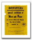 Koinonia certificate 1969